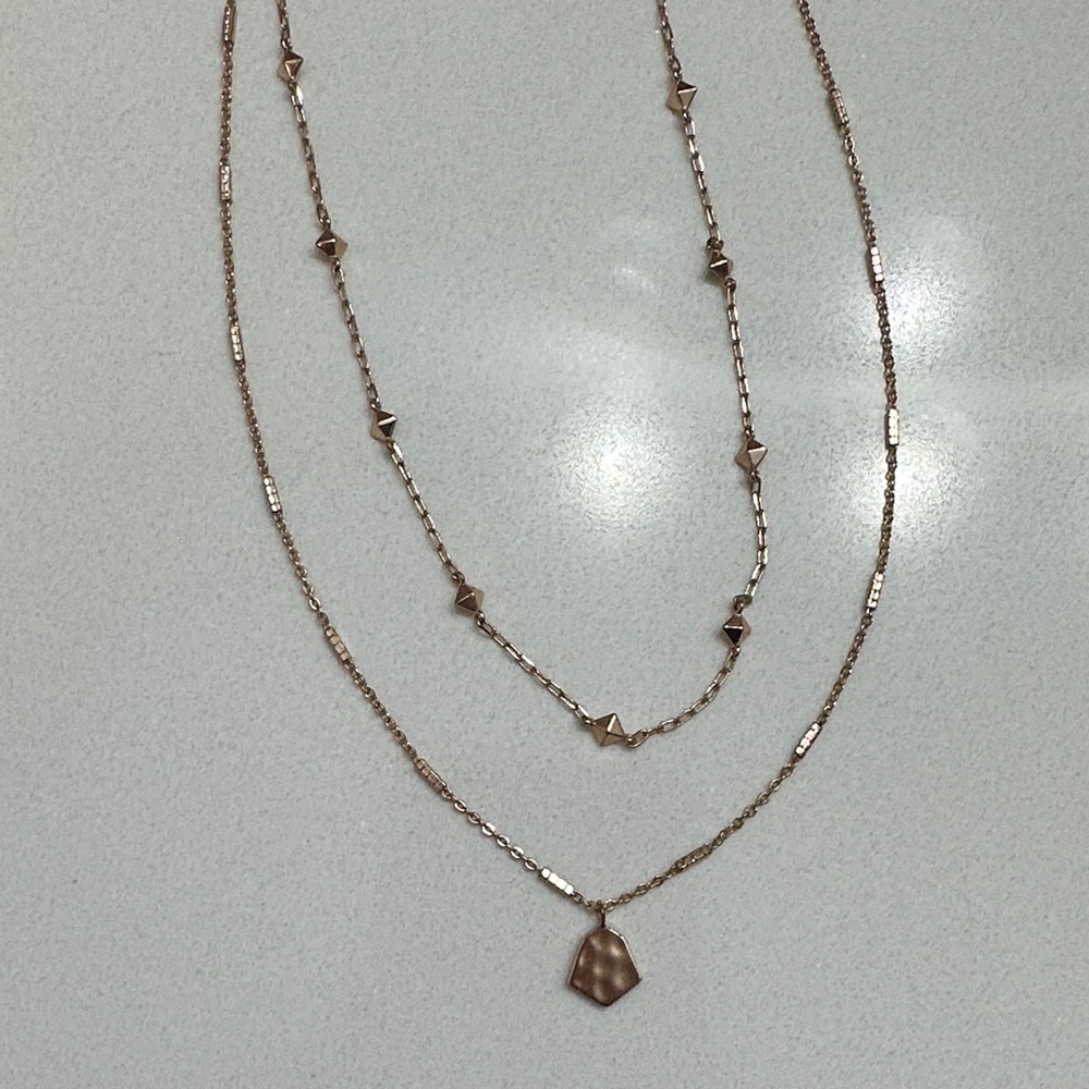 Kendra Scott double layer necklace